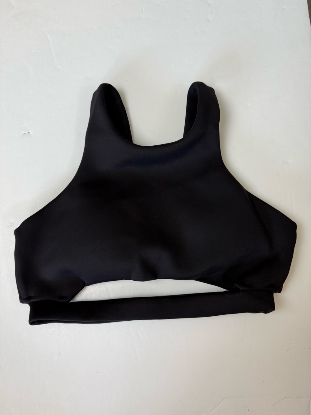 EUC Women’s Cleo Harper Black Sports Bra Size Small